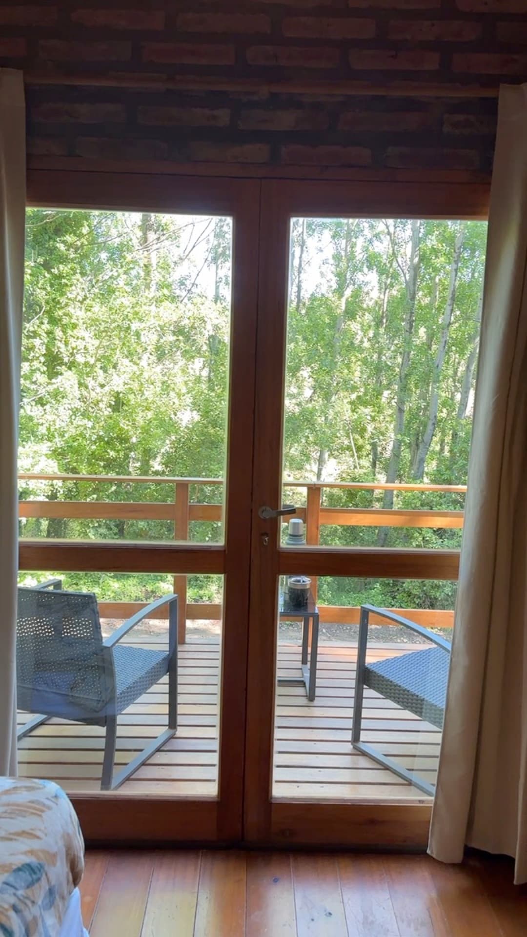 Vista desde el balcon